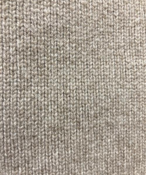 theory luxe（セオリーリュクス）theory luxe (セオリーリュクス) ノースリーブカシミヤ混フーディーニット ベージュ サイズ:38の古着・服飾アイテム