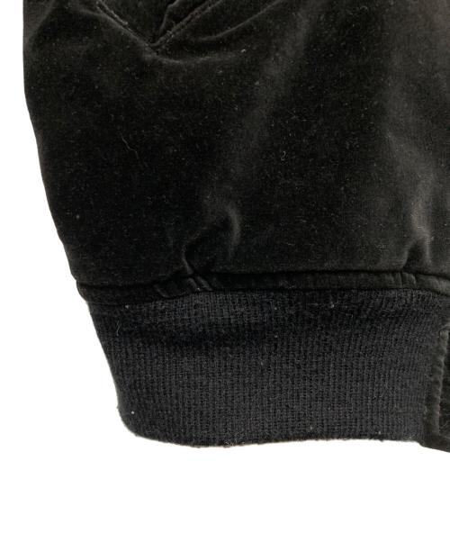 HARLEY-DAVIDSON（ハーレーダビッドソン）HARLEY-DAVIDSON (ハーレーダビッドソン) 別注ベロアスカジャン ブラック サイズ:XLの古着・服飾アイテム