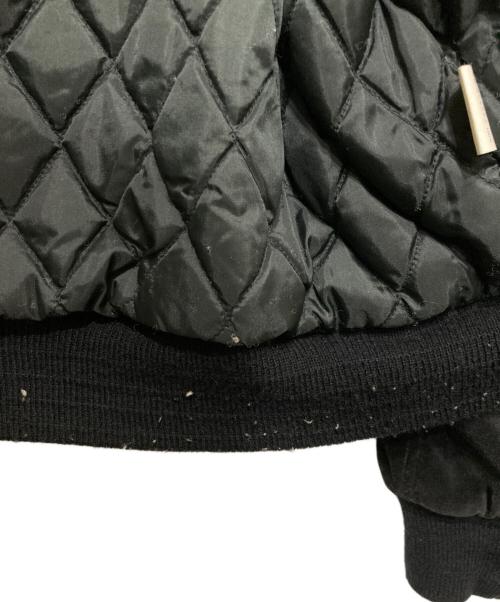 HARLEY-DAVIDSON（ハーレーダビッドソン）HARLEY-DAVIDSON (ハーレーダビッドソン) 別注ベロアスカジャン ブラック サイズ:XLの古着・服飾アイテム