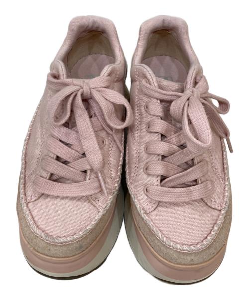 UGG（アグ）UGG (アグ) MARIN LACE ベージュ サイズ:23.5の古着・服飾アイテム