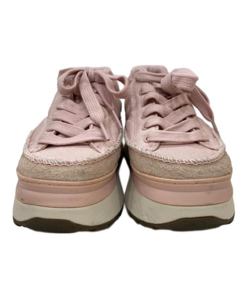 UGG（アグ）UGG (アグ) MARIN LACE ベージュ サイズ:23.5の古着・服飾アイテム