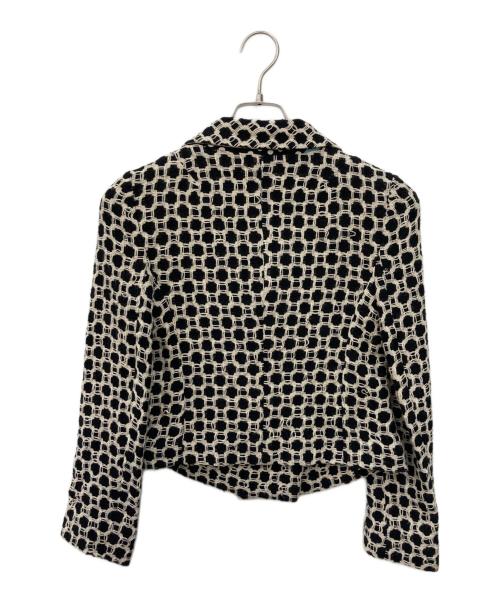 Christian Lacroix（クリスチャン ラクロワ）Christian Lacroix (クリスチャン ラクロワ) ダブルジャケット ブラック サイズ:SIZE 36の古着・服飾アイテム