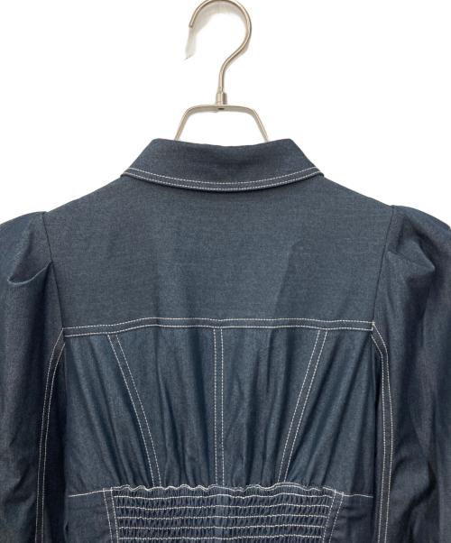 HER LIP TO（ハーリップトゥ）Her lip to (ハーリップトゥ) Loulou Corset Long Dress インディゴ サイズ:Mの古着・服飾アイテム