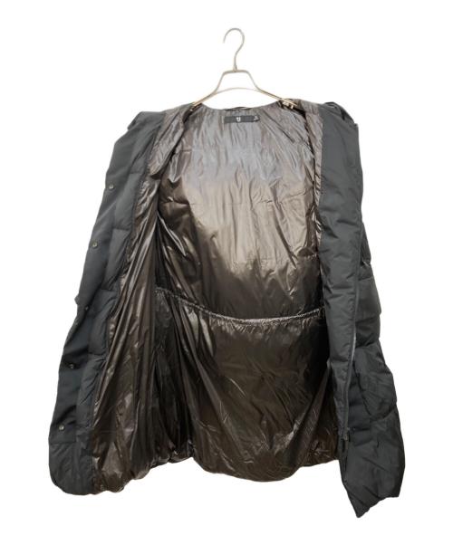 +J（プラスジェイ）+J (プラスジェイ) ダウンロングコート ブラック サイズ:Mの古着・服飾アイテム