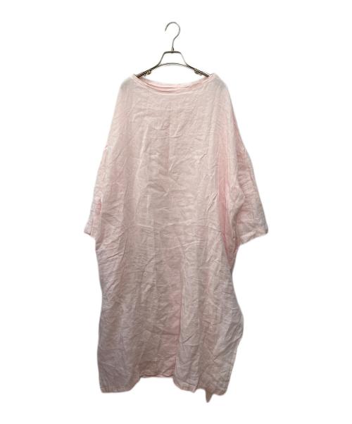 journal standard luxe（ジャーナルスタンダード ラックス）JOURNAL STANDARD LUXE (ジャーナルスタンダード ラックス) エアリネン Plain-DRESS ピンク サイズ:FREEの古着・服飾アイテム