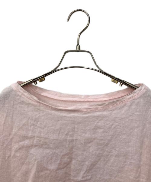 journal standard luxe（ジャーナルスタンダード ラックス）JOURNAL STANDARD LUXE (ジャーナルスタンダード ラックス) エアリネン Plain-DRESS ピンク サイズ:FREEの古着・服飾アイテム