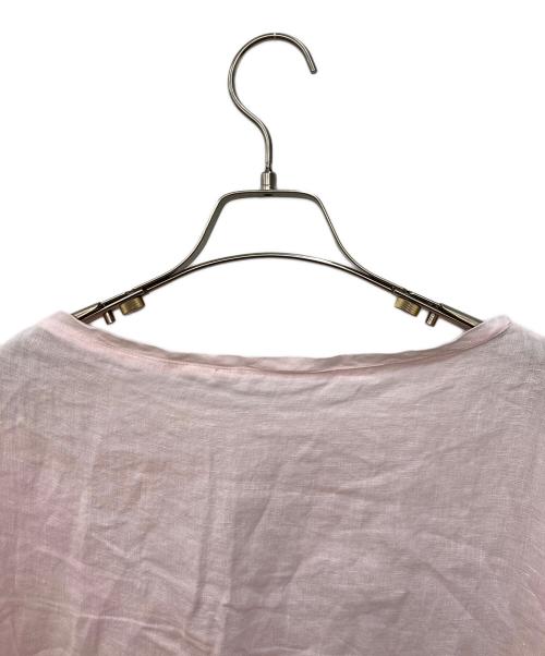 journal standard luxe（ジャーナルスタンダード ラックス）JOURNAL STANDARD LUXE (ジャーナルスタンダード ラックス) エアリネン Plain-DRESS ピンク サイズ:FREEの古着・服飾アイテム