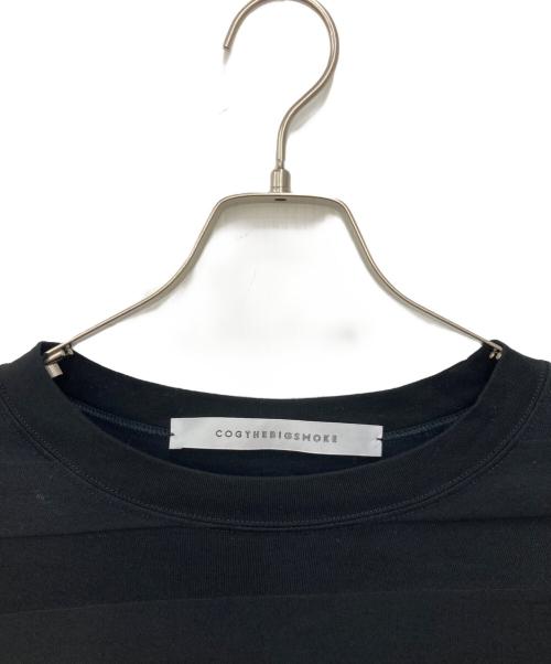 COGTHEBIGSMOKE（コグザビッグスモーク）COGTHEBIGSMOKE (コグザビッグスモーク) HARMONY T-SHIRT ブラック サイズ:不明の古着・服飾アイテム