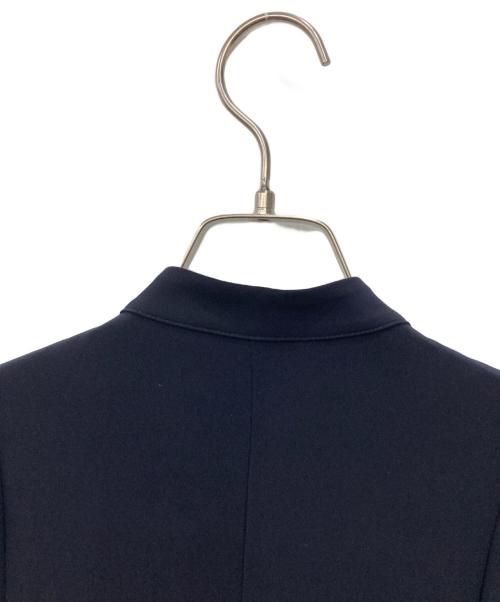 ENFOLD（エンフォルド）ENFOLD (エンフォルド) ASYMMETRY PLEATS DRESS ネイビー サイズ:Mの古着・服飾アイテム