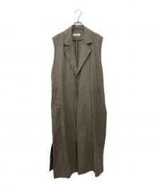 SACRA（サクラ）の古着「LI/CO CHAMBRAY GILET」｜ブラウン