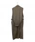 SACRA (サクラ) LI/CO CHAMBRAY GILET ブラウン サイズ:M：16000円