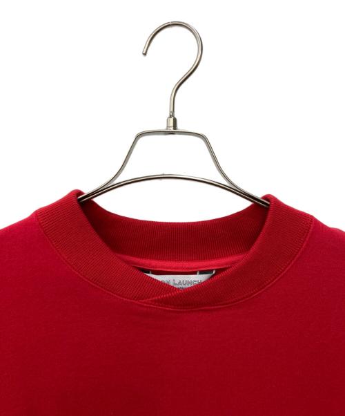 UNION LAUNCH（ユニオンランチ）UNION LAUNCH (ユニオンランチ) Botanical Dye Sweat Pulloverスウェット レッド サイズ:Ｌ 未使用品の古着・服飾アイテム