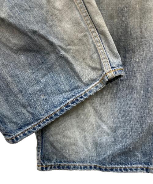 ANCELLM（アンセルム）ANCELLM (アンセルム) DAMAGE WIDE 5P DENIM PANTS インディゴ サイズ:1の古着・服飾アイテム