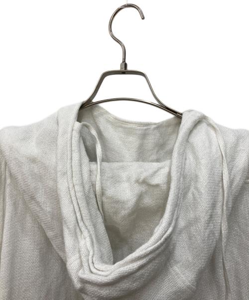 ANCELLM（アンセルム）ANCELLM (アンセルム) L/R PULLOVER HOODIE ホワイト サイズ:2の古着・服飾アイテム