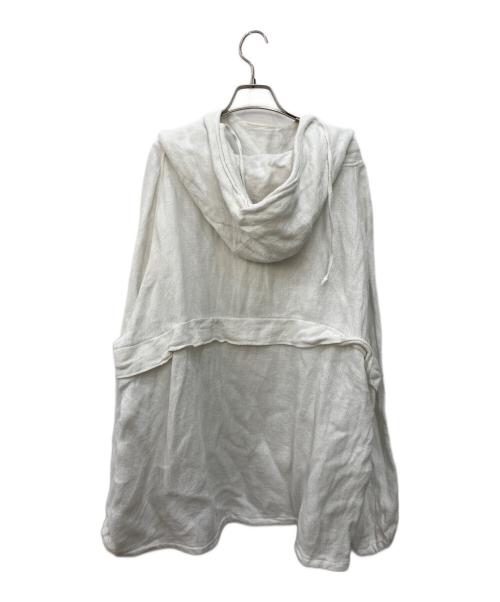 ANCELLM（アンセルム）ANCELLM (アンセルム) L/R PULLOVER HOODIE ホワイト サイズ:2の古着・服飾アイテム