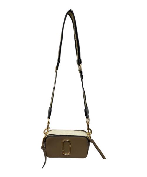 MARC JACOBS（マークジェイコブズ）MARC JACOBS (マークジェイコブズ) SNAPSHOT SHOULDER BAG ベージュの古着・服飾アイテム