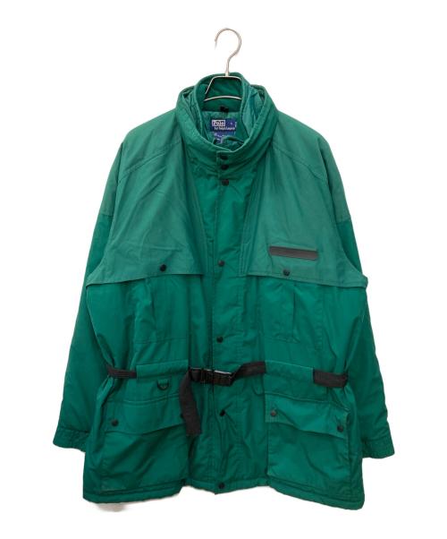 POLO RALPH LAUREN（ポロ・ラルフローレン）POLO RALPH LAUREN (ポロ・ラルフローレン) 中綿コート グリーン サイズ:XLの古着・服飾アイテム