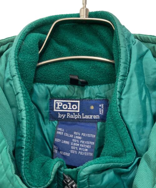 POLO RALPH LAUREN（ポロ・ラルフローレン）POLO RALPH LAUREN (ポロ・ラルフローレン) 中綿コート グリーン サイズ:XLの古着・服飾アイテム