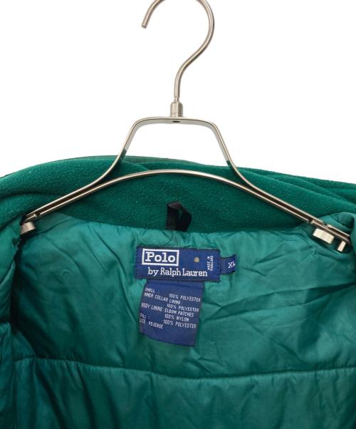 POLO RALPH LAUREN（ポロ・ラルフローレン）POLO RALPH LAUREN (ポロ・ラルフローレン) 中綿コート グリーン サイズ:XLの古着・服飾アイテム