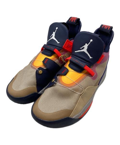 NIKE（ナイキ）NIKE (ナイキ) AIR JORDAN 33 PF ベージュ サイズ:27の古着・服飾アイテム