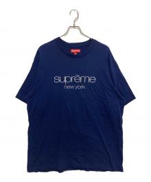 SUPREME（シュプリーム）の古着「Classic Logo S/S Top」｜ネイビー