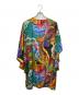 LAUREN RALPH LAUREN (ローレンラルフローレン) ノースリーブワンピース マルチカラー サイズ:Ｌ：5000円