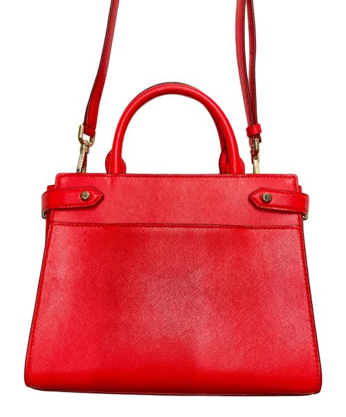 Kate Spade（ケイトスペード）Kate Spade (ケイトスペード) ステイシースモールサッチェル 2WAY レッドの古着・服飾アイテム