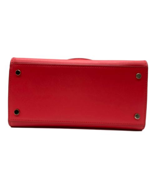 Kate Spade（ケイトスペード）Kate Spade (ケイトスペード) ステイシースモールサッチェル 2WAY レッドの古着・服飾アイテム