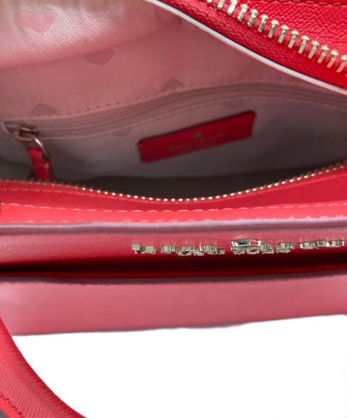 Kate Spade（ケイトスペード）Kate Spade (ケイトスペード) ステイシースモールサッチェル 2WAY レッドの古着・服飾アイテム