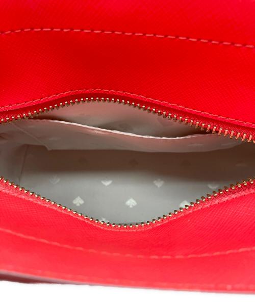 Kate Spade（ケイトスペード）Kate Spade (ケイトスペード) ステイシースモールサッチェル 2WAY レッドの古着・服飾アイテム