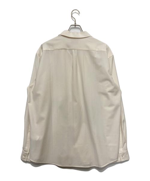 DIESEL（ディーゼル）DIESEL (ディーゼル) S-WOOLY  オープンカラーシャツ アイボリー サイズ:XLの古着・服飾アイテム