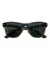 RAY-BAN（レイバン）の古着「CLUBMASTER OVERSIZED サングラス」｜ブラック