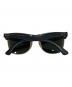 RAY-BAN (レイバン) CLUBMASTER OVERSIZED サングラス ブラック：6000円