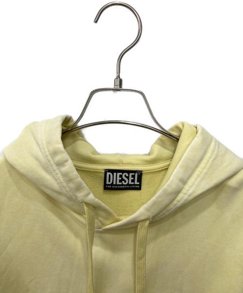 DIESEL（ディーゼル）DIESEL (ディーゼル) F-REGGY-HOOD イエロー サイズ:Ｓの古着・服飾アイテム