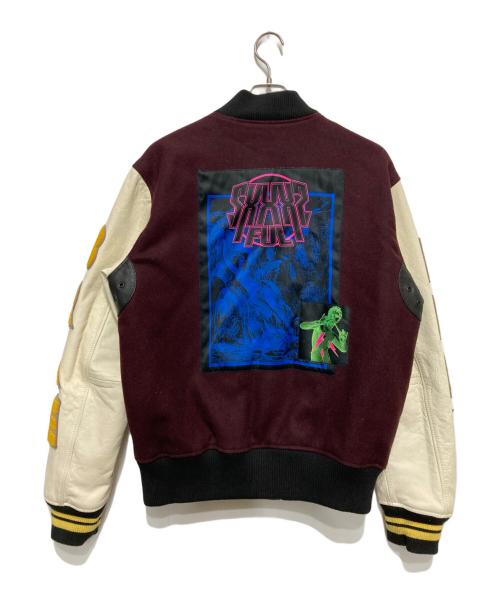 DIESEL（ディーゼル）DIESEL (ディーゼル) L-Harryz ボンバージャケット ボルドー サイズ:Lの古着・服飾アイテム