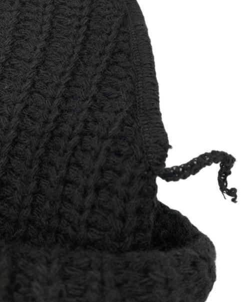 CHARLES JEFFREY LOVERBOY（チャールズ ジェフリー ラバーボーイ）CHARLES JEFFREY LOVERBOY (チャールズ ジェフリー ラバーボーイ) CHUNKY RABBIT BEANIE ブラックの古着・服飾アイテム