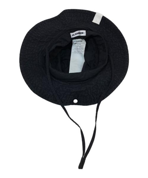 JIL SANDER+（ジルサンダープラス）JIL SANDER+ (ジルサンダープラス) バケットハット ブラック サイズ:Ｍの古着・服飾アイテム