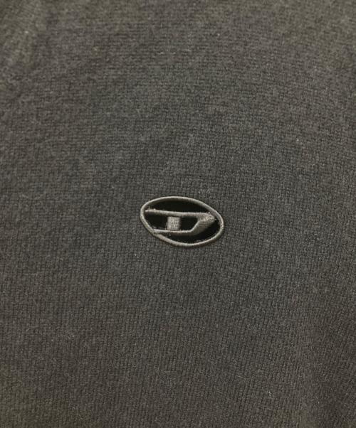 DIESEL（ディーゼル）DIESEL (ディーゼル) K-Zannis カーディガン ブラック サイズ:Sの古着・服飾アイテム