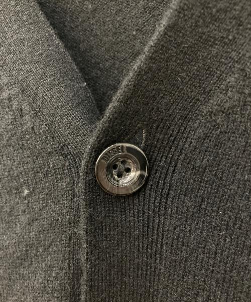 DIESEL（ディーゼル）DIESEL (ディーゼル) K-Zannis カーディガン ブラック サイズ:Sの古着・服飾アイテム