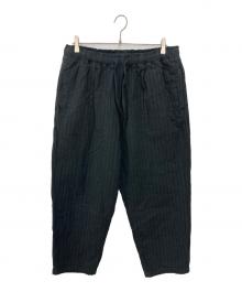 GO HEMP（ゴーヘンプ）の古着「GREEN HILL PANTS」｜ブラック