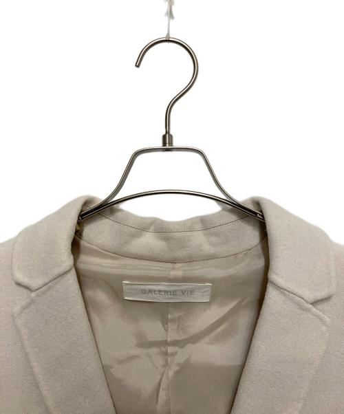 GALERIE VIE（ギャルリーヴィー）GALERIE VIE (ギャルリーヴィー) ライトメルトンチェスターコート ベージュ サイズ:38の古着・服飾アイテム