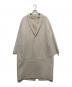 GALERIE VIE（ギャルリーヴィー）の古着「ライトメルトンチェスターコート」｜ベージュ