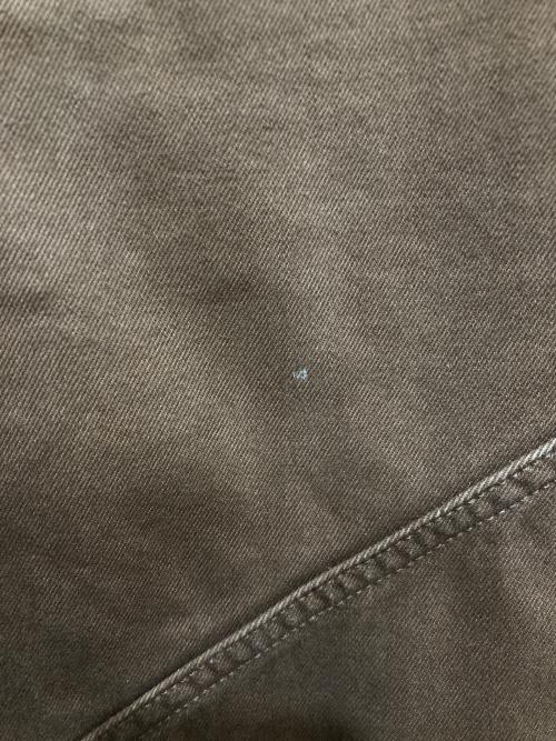 GALERIE VIE（ギャルリーヴィー）GALERIE VIE (ギャルリーヴィー) サンフェードデニム ウェーブカーブパンツ ブラウン サイズ:36の古着・服飾アイテム