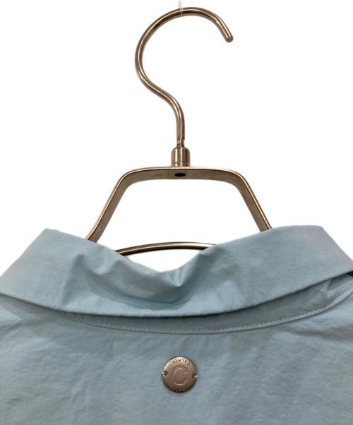 CALMER（カルメール）calmer (カルメール) ナチュラルダイBIGシャツ ブルー サイズ:不明の古着・服飾アイテム