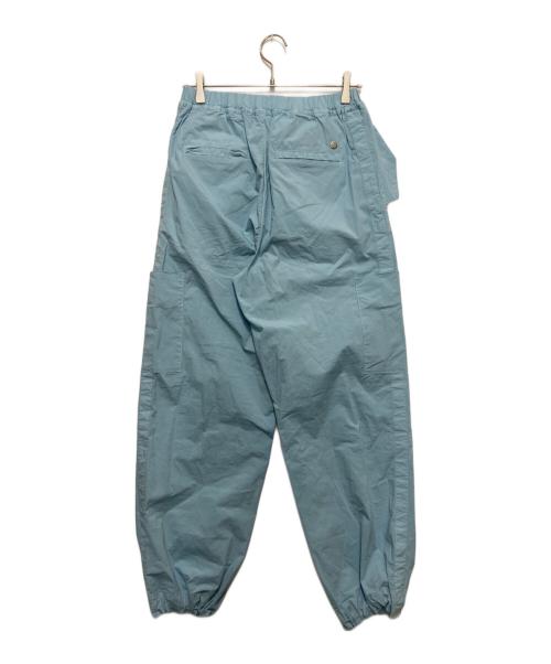 CALMER（カルメール）calmer (カルメール) ナチュラルダイパンツ ブルー サイズ:2の古着・服飾アイテム