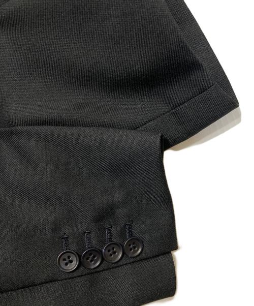 BEAUTY&YOUTH（ビューティーアンドユース）BEAUTY&YOUTH (ビューティーアンドユース) リネンライク ダブルジャケット ブラック サイズ:Mの古着・服飾アイテム