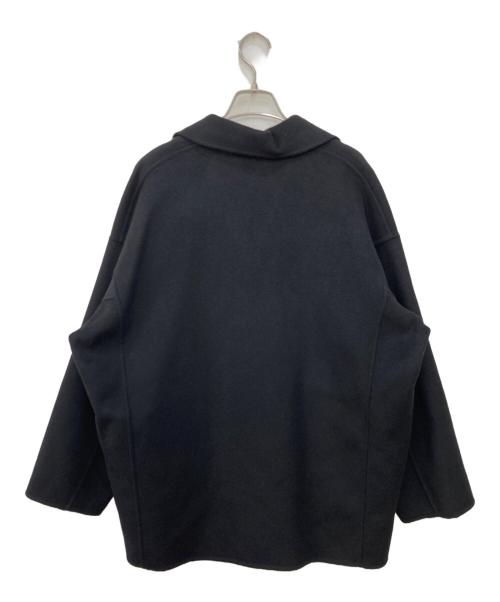 BEAUTY&YOUTH（ビューティーアンドユース）BEAUTY&YOUTH (ビューティーアンドユース) リバー テーラード ミドルコート ブラック サイズ:Mの古着・服飾アイテム