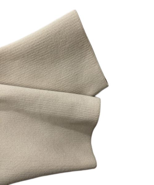 SHIPS any（シップスエニィ）SHIPS any (シップスエニィ) テーラード ニット カーディガン ジャケット ベージュ サイズ:FREEの古着・服飾アイテム