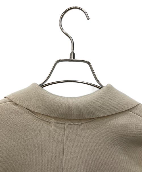 SHIPS any（シップスエニィ）SHIPS any (シップスエニィ) テーラード ニット カーディガン ジャケット ベージュ サイズ:FREEの古着・服飾アイテム