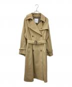 quarancielカランシエル）の古着「〈洗濯機可能〉ハンサム トレンチ コート」｜ベージュ